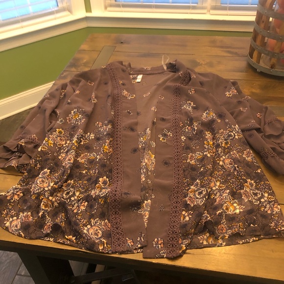 Xhilaration “Full Bloom Collection” Cardigan - Picture 3 of 14